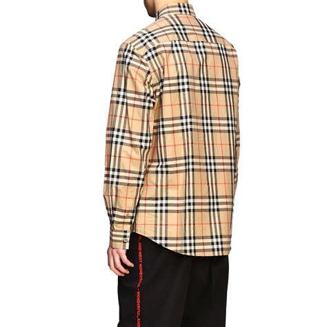 maglia burberry maniche lunghe|Scopri la nuova collezione di camicie Burberry uomo su FARFETCH.